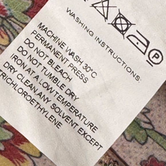 Farm Rio Anthropologie Clara Wrap Maxi Floral Dress Sz Large - Picture 11 of 12